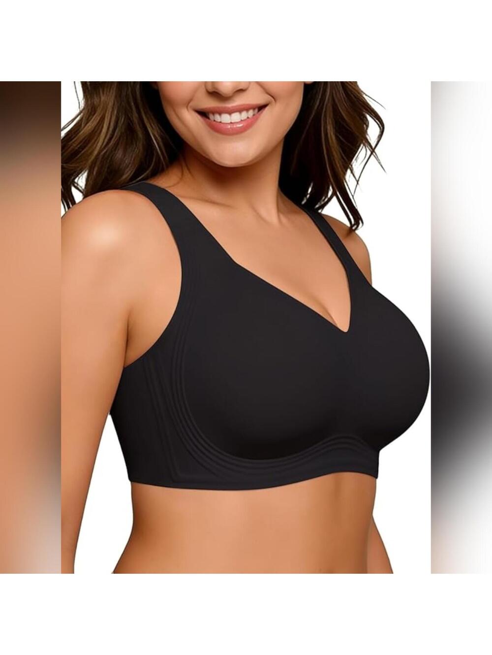 NWT As Fairy Full Coverage Wireless Seamless Comfort Bra, 40D